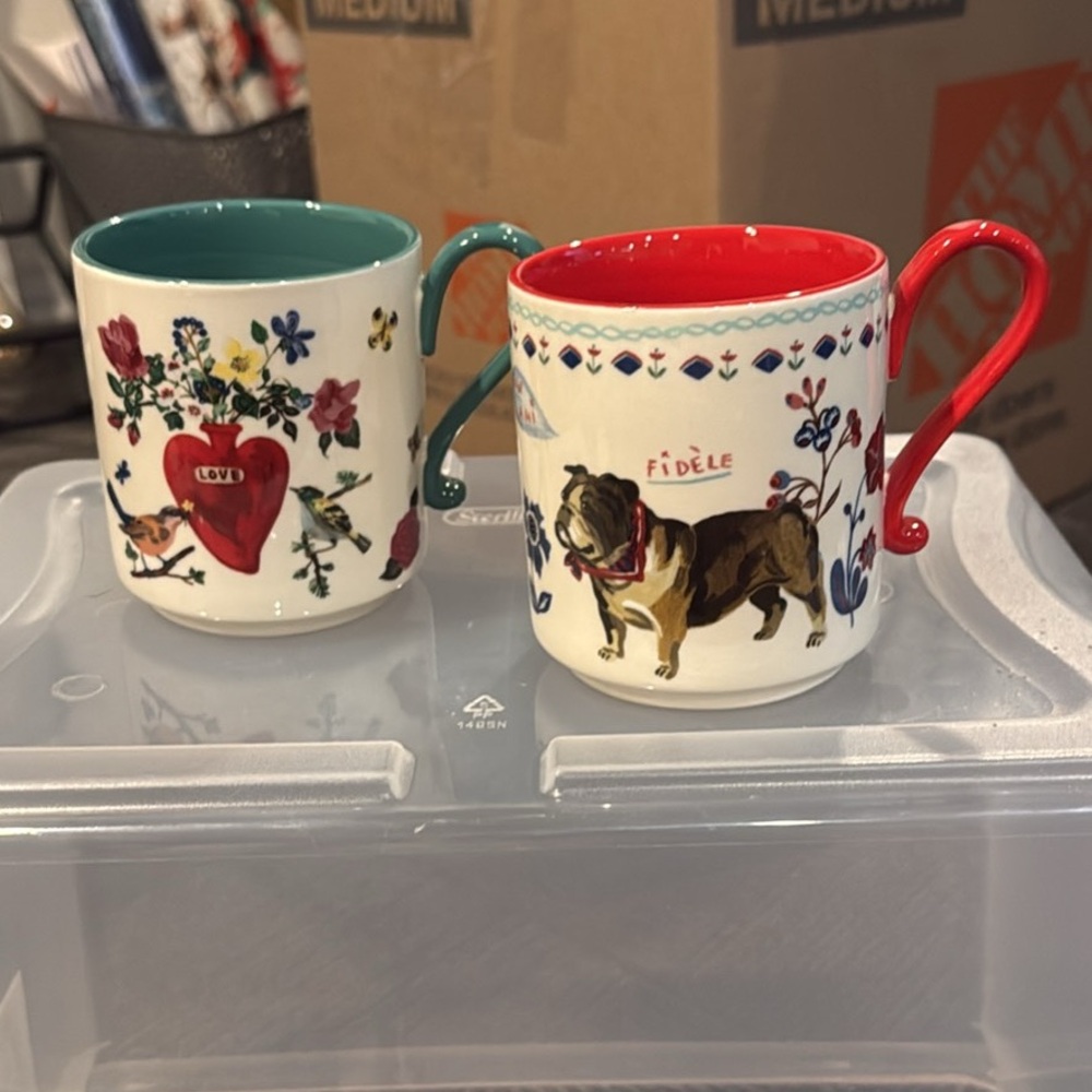 Anthropologie Mugs